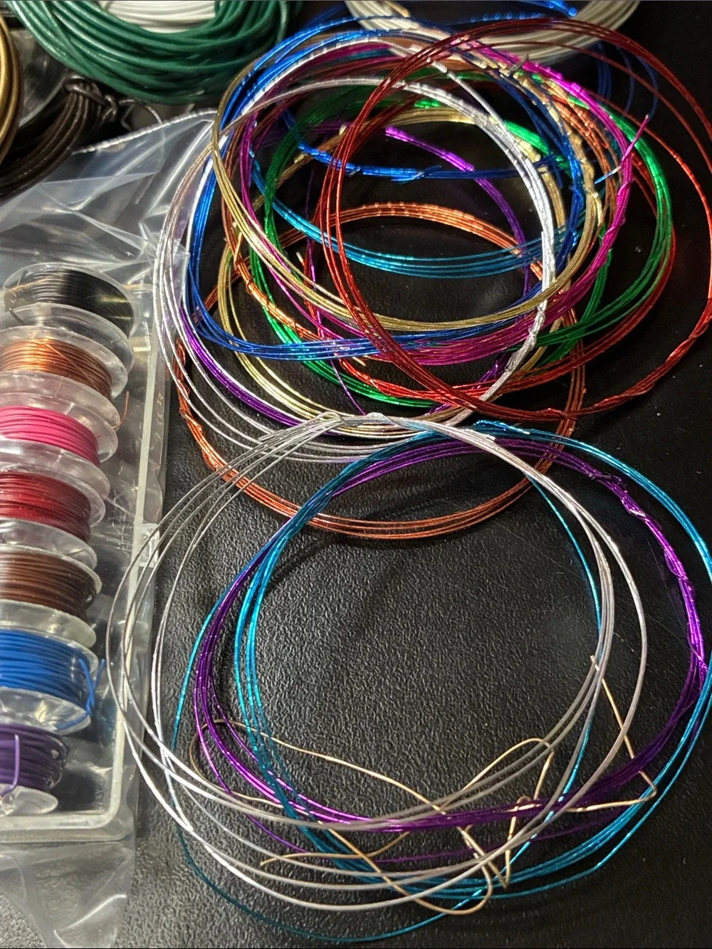 Assorted Colored Craft Wire Spools - Multicolor